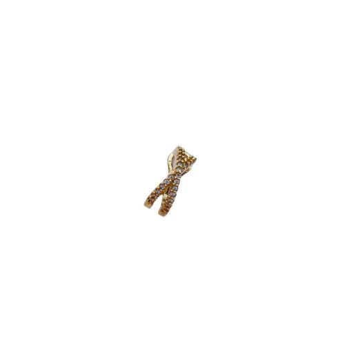 Ear Cuff Fasce Sinuose In Acciaio Inossidabile – Pink Gioielli
